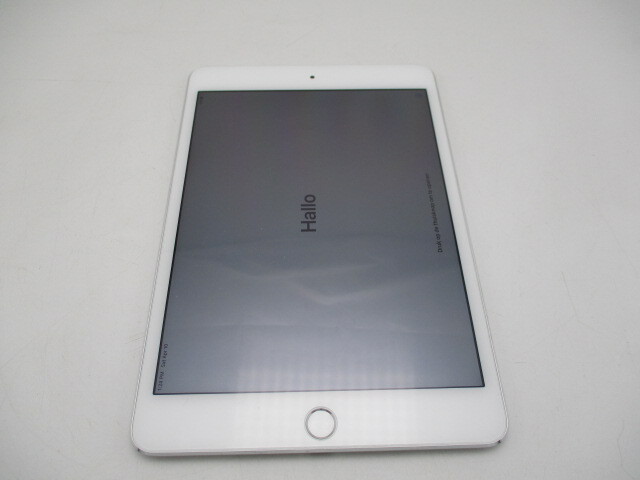 iPad　mini4　au　グレー A1550