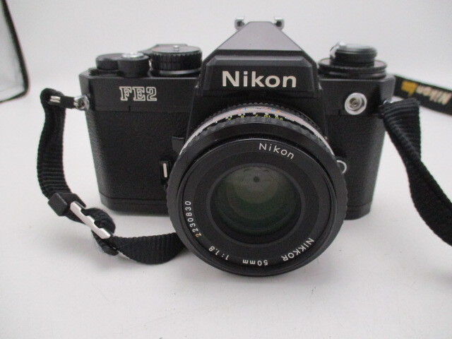 フィルムカメラ　ニコン　Nikon　FE2　NIKKOR　50㎜　1：1.8