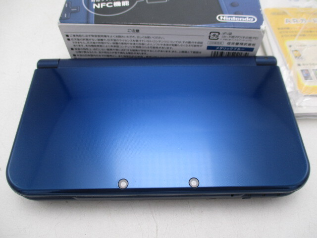 任天堂　Nintendo　3DS　LL　METALLIC　BLUE