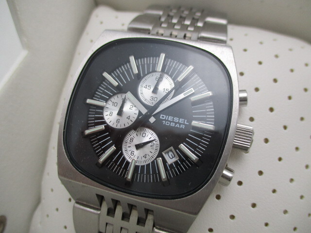 DIESEL ディーゼル メンズ腕時計 クロノグラフ DZ-1060