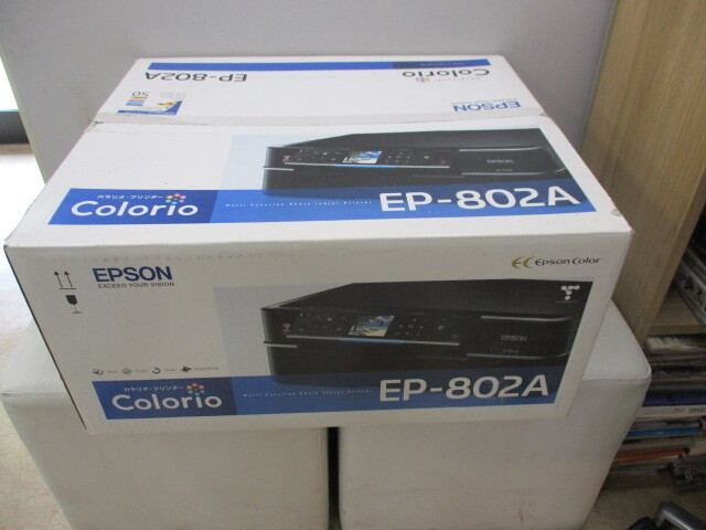 エプソン カラリオ カラー インクジェット プリンター EP-802A
