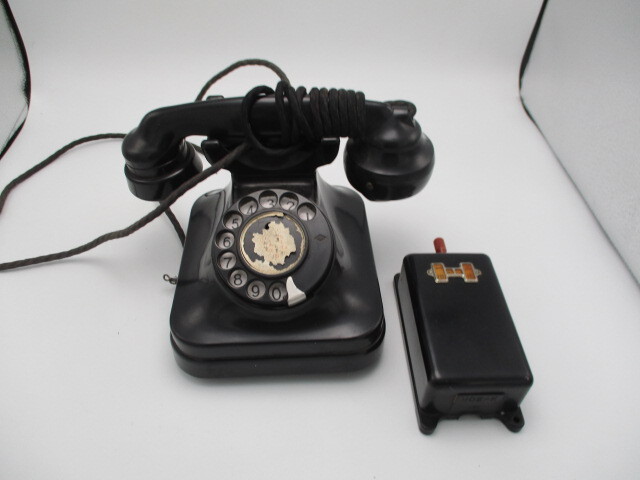 電電公社 黒電話 NEC 8362F 電話切り替えスイッチ ベークライト