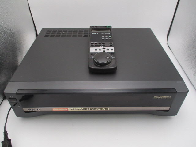 ソニー ビデオデッキ ベータ hi-fi Betamax SL-200D