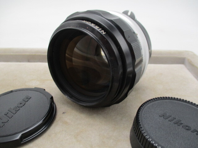 カメラレンズ ニコン NIKKOR-H Auto 1:1.8 85mm