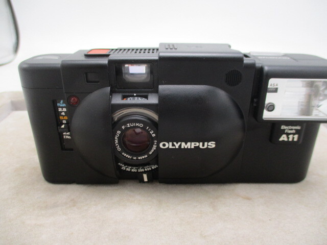 コンパクトフィルムカメラ オリンパス XA フラッシュA11付