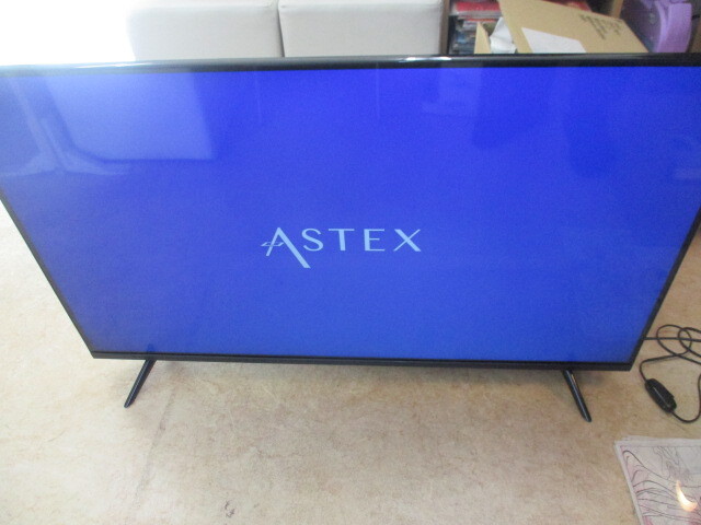 ASTEX スマートテレビ 43V型 4K対応 LED液晶テレビ