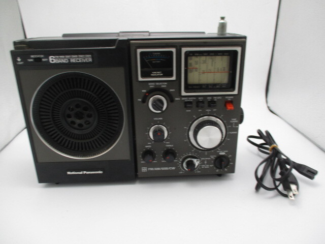 National ポータブルラジオ 6バンド クーガー RF-1188