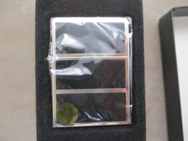 ジッポ Zippo ブラック シルバー A 08