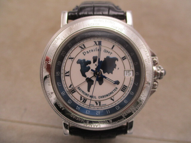 レイモンドウェル Parsifal GMT クロノメーター オートマ