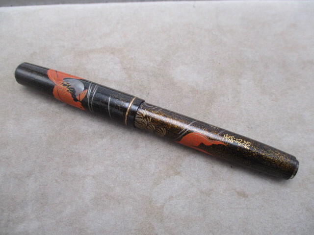 ヴィンテージ パイロット PILOT 万年筆 14K 蒔絵 金魚 在銘