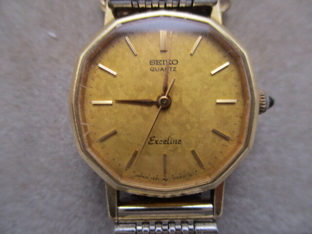 セイコー レディース腕時計 エクセリーヌ クオーツ 14K
