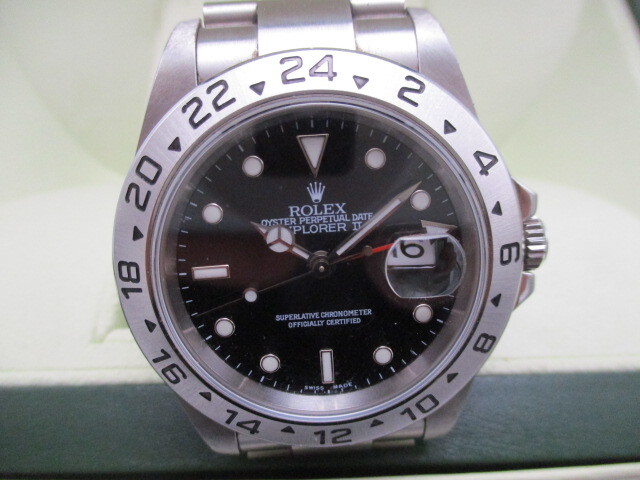 ブランド時計 ロレックス ROLEX エクスプローラーII