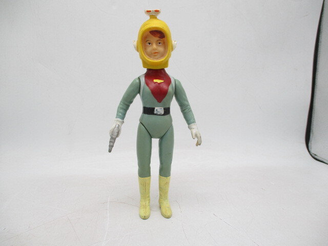 ヴィンテージ ソフビ マルサン キャプテンウルトラ アカネ隊員