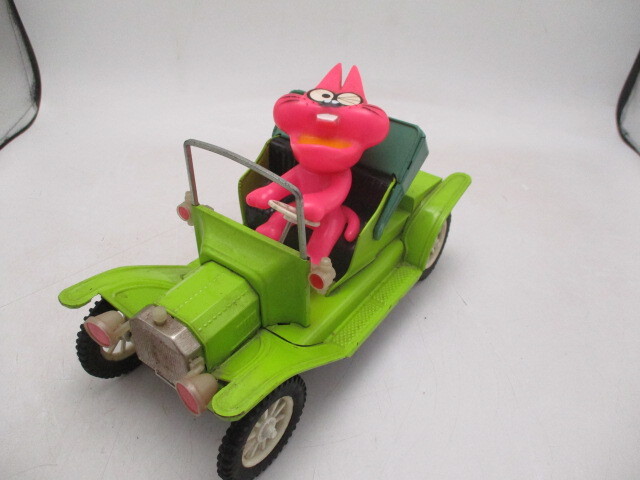 野村トーイ ブリキおもちゃ フリクション式 ニャロメ自動車